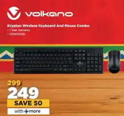 HiFi Corp Volkano Krypton Wireless Keyboard And Mouse Combo offer