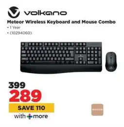 HiFi Corp Volkano Meteor Wireless Keyboard and Mouse Combo offer