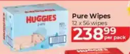 Baby City Huggies Pure Wipes offer
