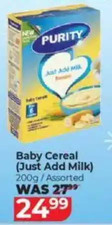 Baby City Purity Baby Cereal offer