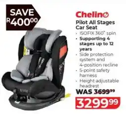 Baby City Chelino Pilot All Stages Car Seat offer