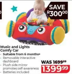 Baby City Playgro Music and Lights Comfy Car offer