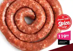 Save Hyper Jacques Kallis Boerewors offer