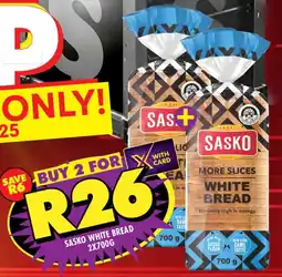 Shoprite Sasko white bread offer