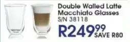 Hirsch's Double Walled Latte Macchiato Glasses offer