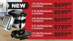 Hirsch's Snappy Chef Multipurpose Container offer