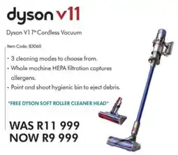 Hirsch's Dyson V11 Cordless Vacuum offer