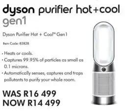 Hirsch's Dyson Purifier Hot + Cool Gen 1 offer