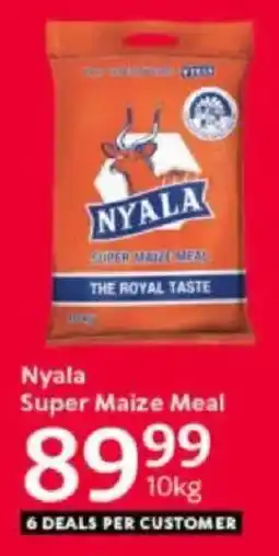 Oxford Freshmarket Nyala Super Maize Meal offer
