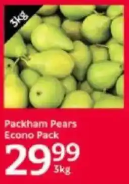 Oxford Freshmarket Packham Pears Econo Pack offer