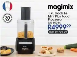 Hirsch's Magimix Black Le Mini Plus Food Processor offer