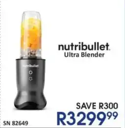 Hirsch's Nutribullet Ultra Blender offer