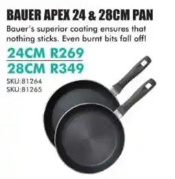 Hirsch's Verimark bauer apex pan offer