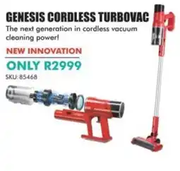 Hirsch's Genesis cordless turbovac offer