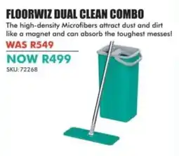 Hirsch's Floorwiz dual clean combo offer