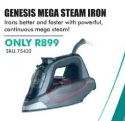 Hirsch's Genesis mega steam iron offer