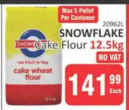 KitKat Cash and Carry SNOWFLAKE Cake Flour 12.5kg offer