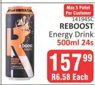 KitKat Cash and Carry Reboost Energy Drink offer