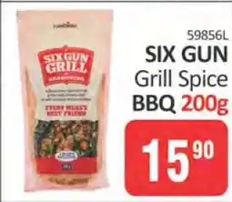 KitKat Cash and Carry SIX GUN Grill Spice BBQ 200g offer