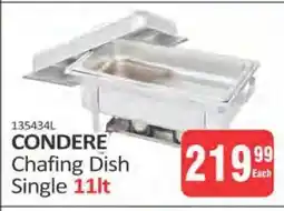 KitKat Cash and Carry CONDERE Chafing Dish Single 11lt offer