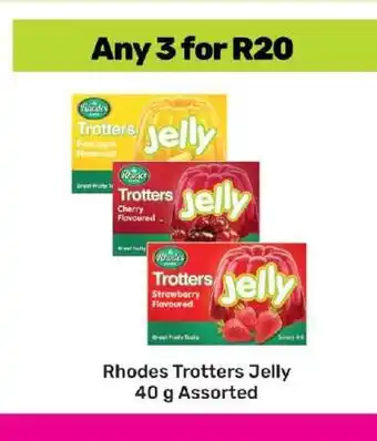 Game Rhodes Trotters Jelly 40 g Assorted offer