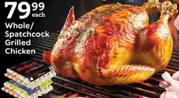 Oxford Freshmarket Whole spatchcock grilled chicken offer