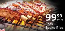 Oxford Freshmarket Pork spare ribs offer