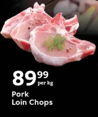 Oxford Freshmarket Pork loin chops offer