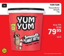 Makro Yum Yum Peanut Butter Smooth offer