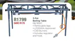 House & Home Totai 3-Pot Boiling Table offer