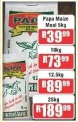 Devland Cash And Carry Papa Maize Meal offer