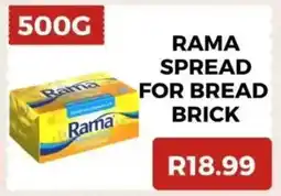 Saverite Rama spread for bread brick offer