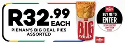 Fresh Stop Pieman's big deal pies assorted offer
