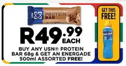 Fresh Stop Usn protein bar offer
