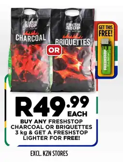 Fresh Stop Freshstop charcoal or briquettes offer