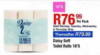 Take 'n Pay Daisy Soft Toilet Rolls offer