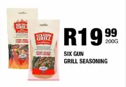 Take 'n Pay Six gun grill seasoning offer