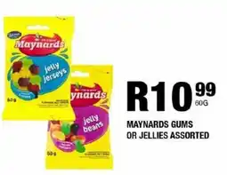 Take 'n Pay Maynards gums or jellies assorted offer