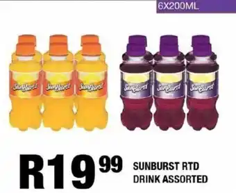 Take 'n Pay Sunburst rtd drink assorted offer