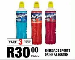 Take 'n Pay Energade sports drink assorted offer