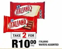 Take 'n Pay Italiano wafers assorted offer