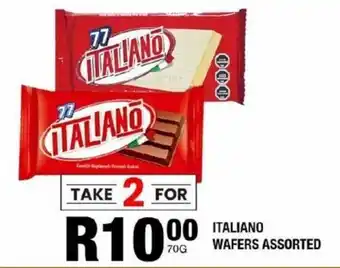 Take 'n Pay Italiano wafers assorted offer