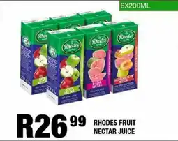 Take 'n Pay Rhodes fruit nectar juice offer