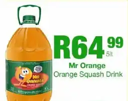 Take 'n Pay Mr Orange Orange Squash Drink offer