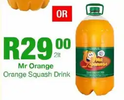 Take 'n Pay Mr Orange Orange Squash Drink offer