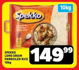 Usave Spekko long grain parboiled rice offer