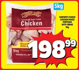 Usave Farmer's choice chicken mixed portions with brine offer