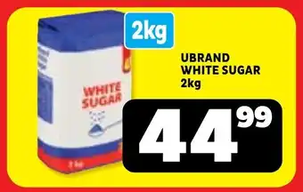 Usave Ubrand white sugar offer