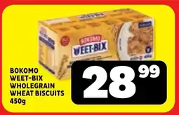 Usave Bokomo weet-bix wholegrain wheat biscuits offer