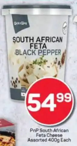 Pick n Pay PnP South African Feta Cheese Assorted offer